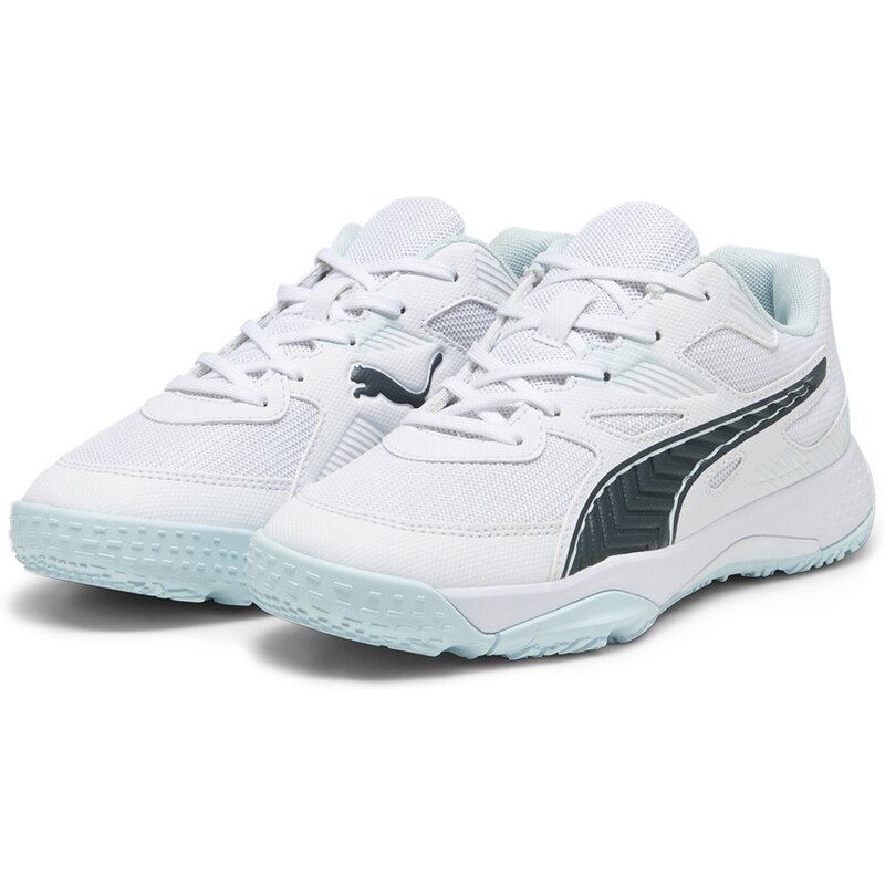 Кроссовки Solarflash Jr II Puma, цвет puma white-nitro blue-shadow g — фото 3
