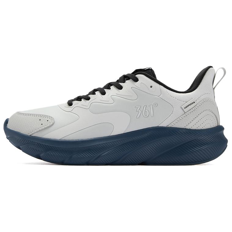 

361° Кроссовки мужские для бега и тренировок Cushioning Waterproof Low top Photon Gray Nostalgic Blue