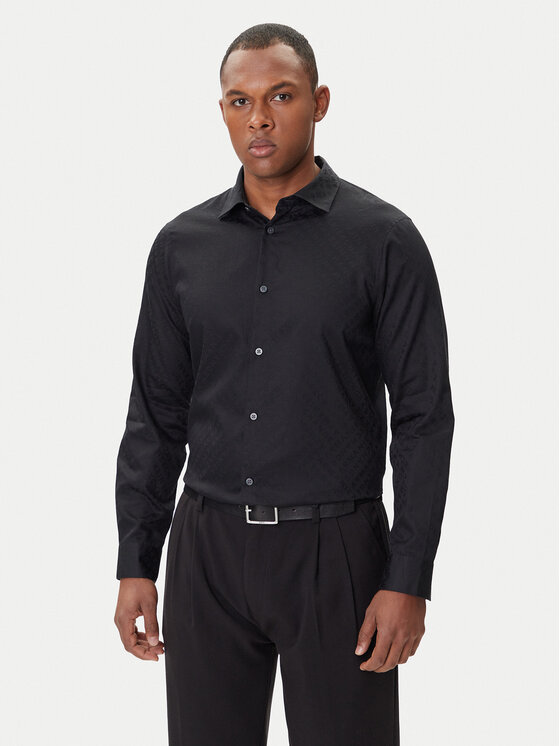 

Рубашка regular fit XM001142 AF13131 FC022 Armani Exchange, чёрный