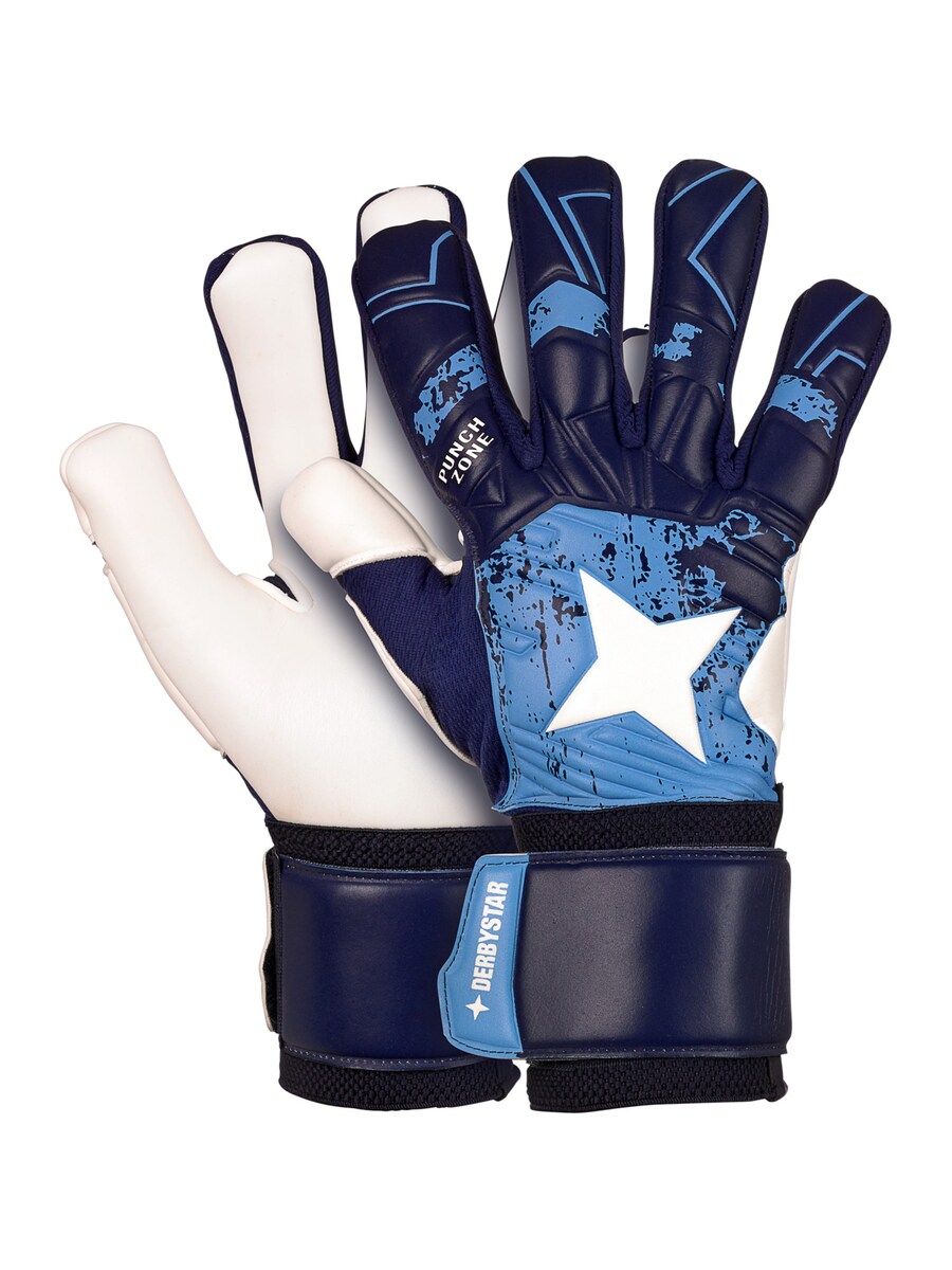 

Спортивные перчатки DERBYSTAR Allround v22, темно-синий/небесно-голубой