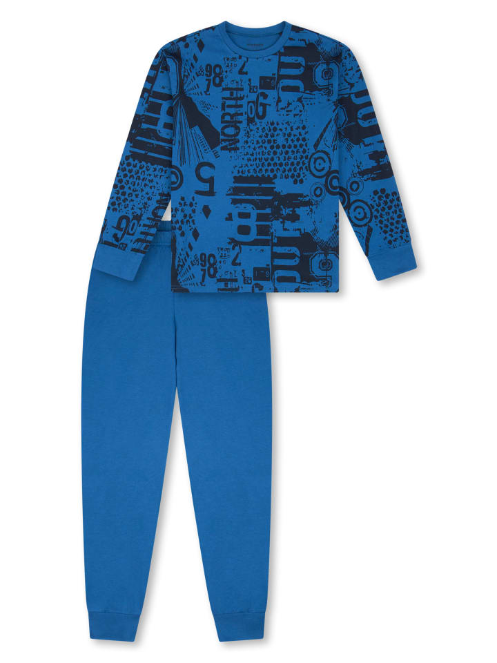 

Пижама Schiesser, синий