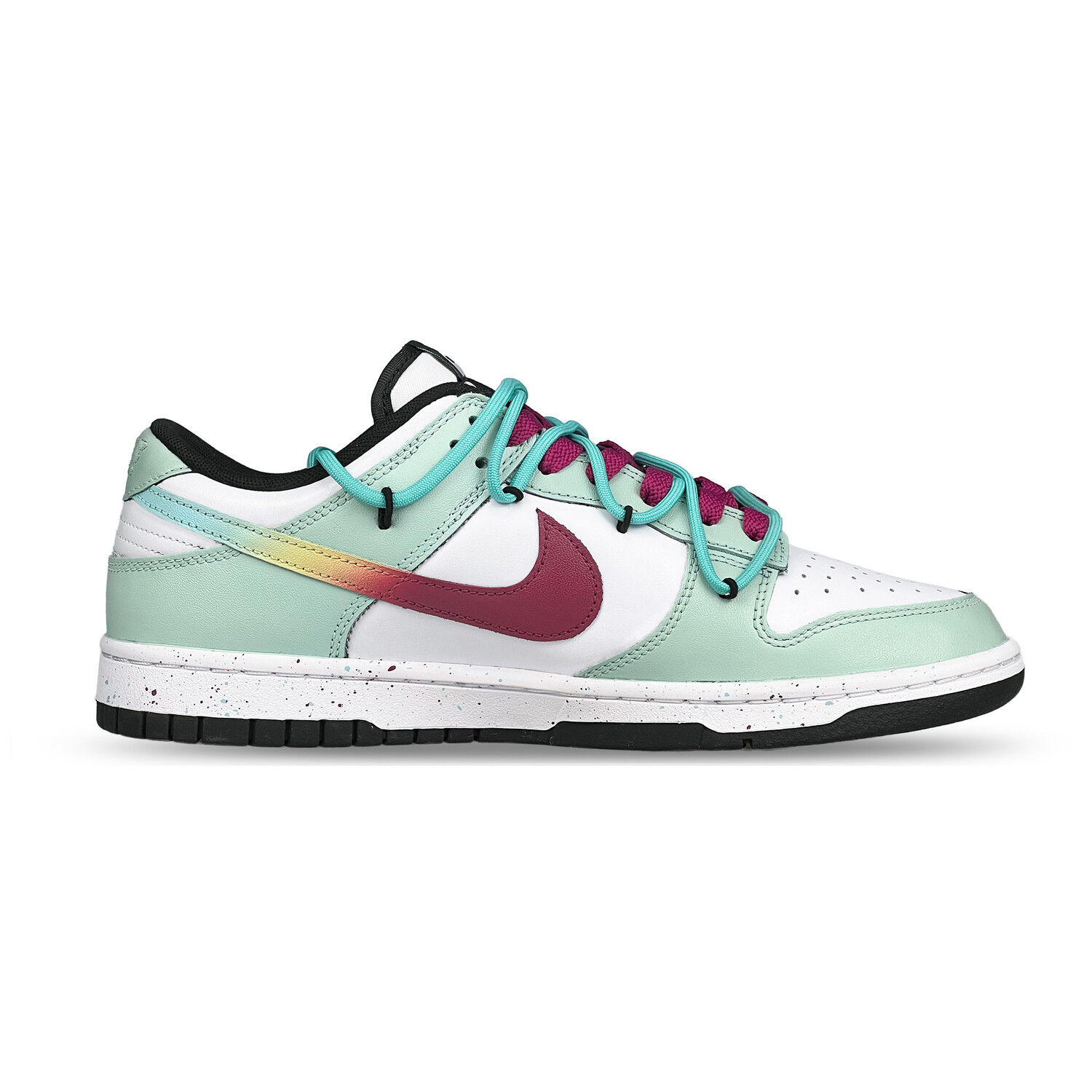 

Кроссовки Nike Dunk Skateboarding Shoes Men Low-top Smog Green, зеленый