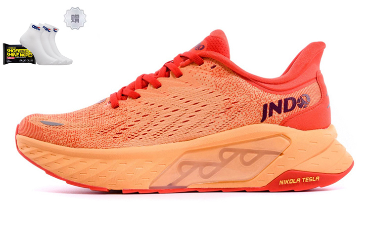 

JNDO Кроссовки low top Athletic Shoes унисекс Morning Dawn Red
