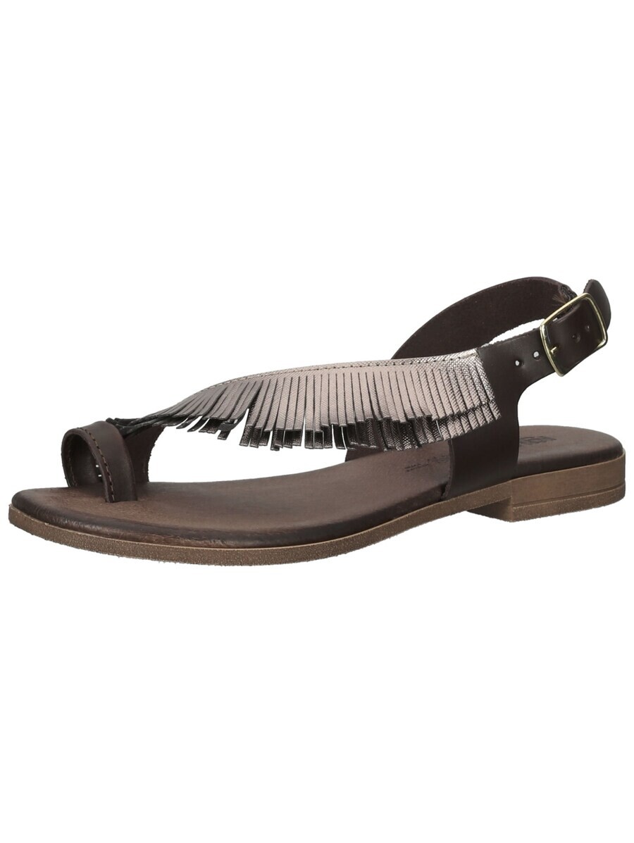 

Сандалии IGI&CO T-Bar Sandals, черный/серебристый