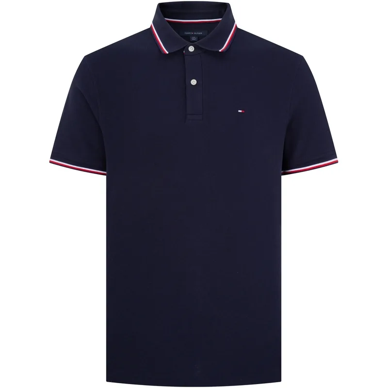 Tommy Hilfiger Футболка-поло мужская темно-синяя