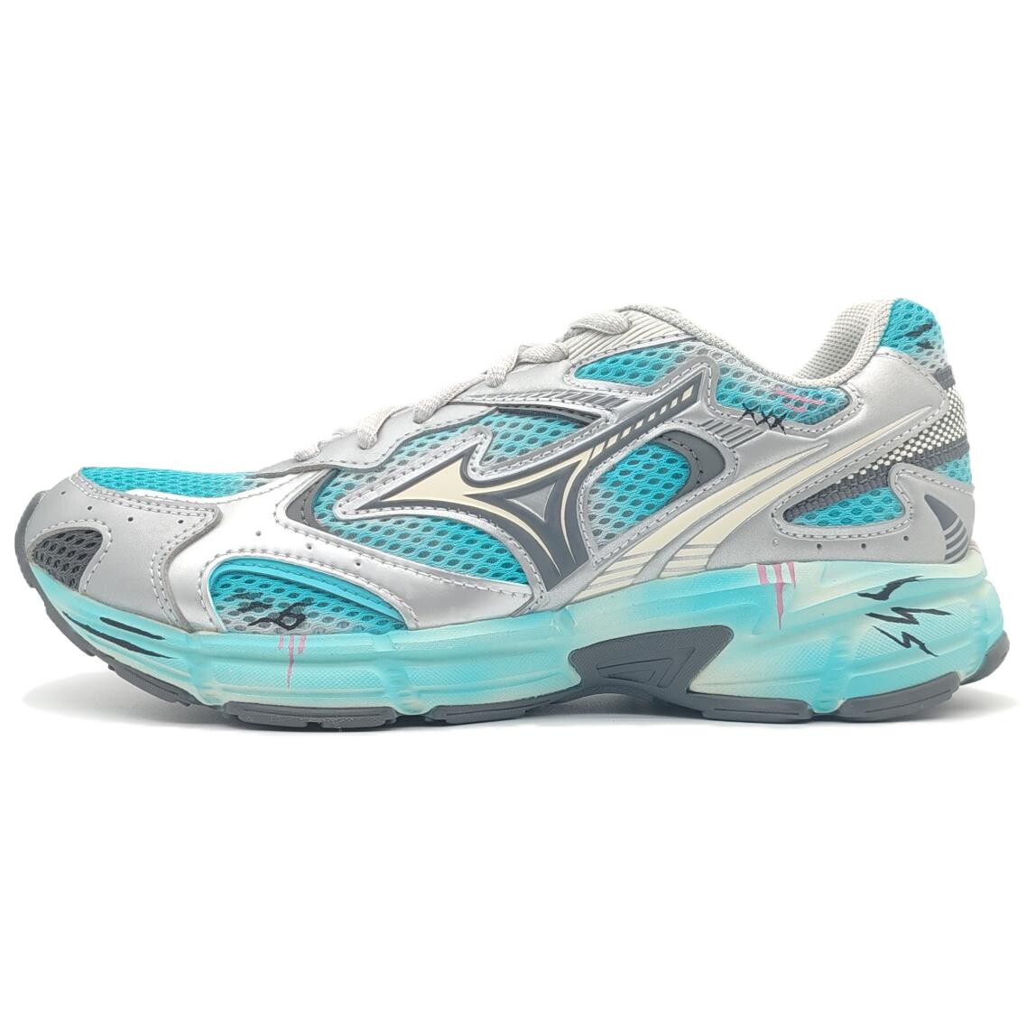 

Кроссовки Mizuno Speed 2K Lifestyle Shoes Unisex Low-top Greenish-silver, зеленый