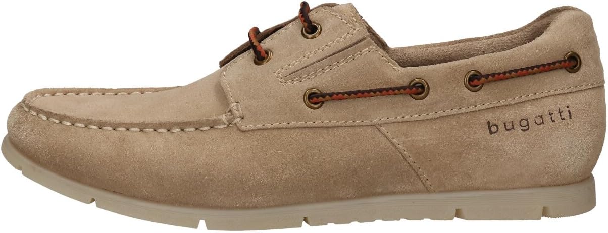 

Мужские ботинки Bugatti на шнуровке, бежевый