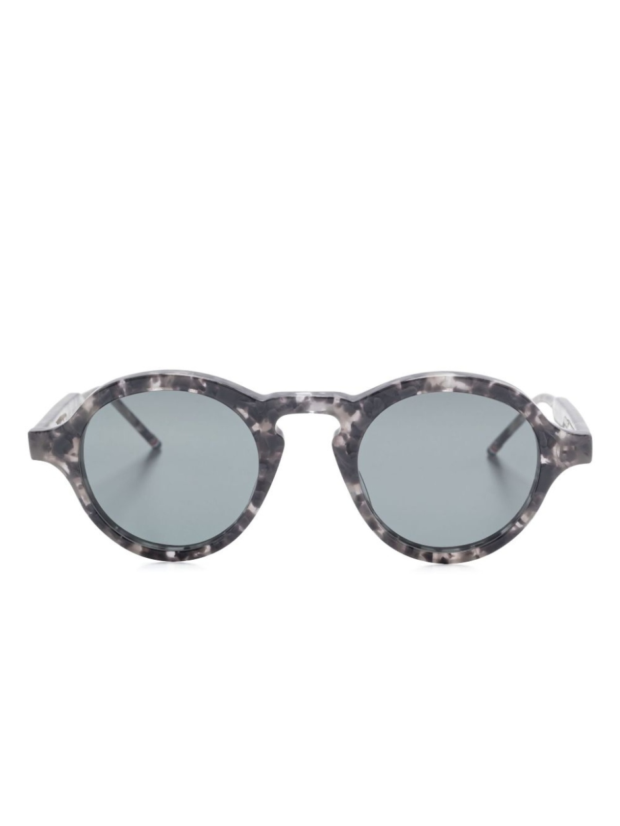 

Thom Browne Eyewear солнцезащитные очки в круглой оправе, серый