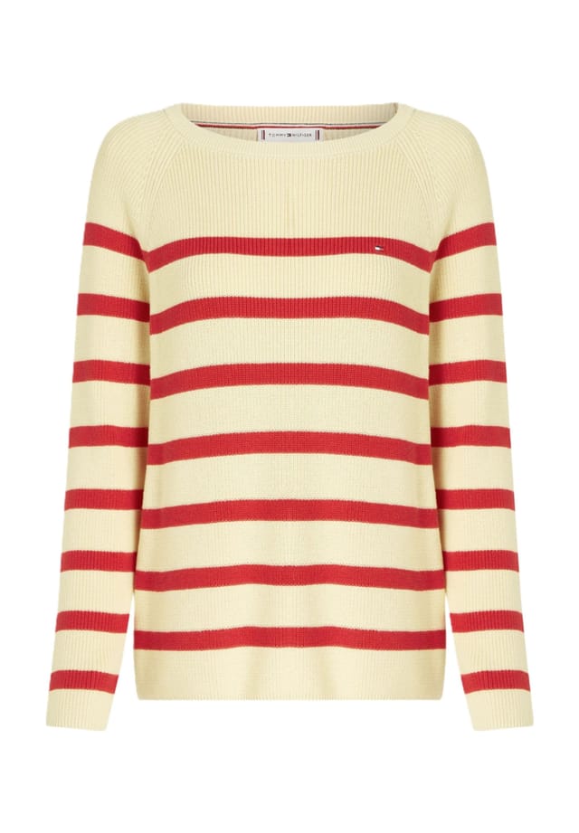 

Хлопковый свитер Tommy Hilfiger, белый