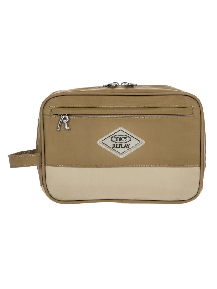 

BRIC`s Косметичка Replay Sand Woo 25 см, цвет песочное дерево