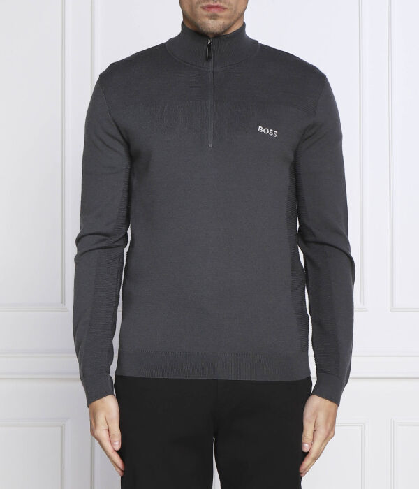 

Свитер шерстяной Boss Green Zomat Regular Fit, черный