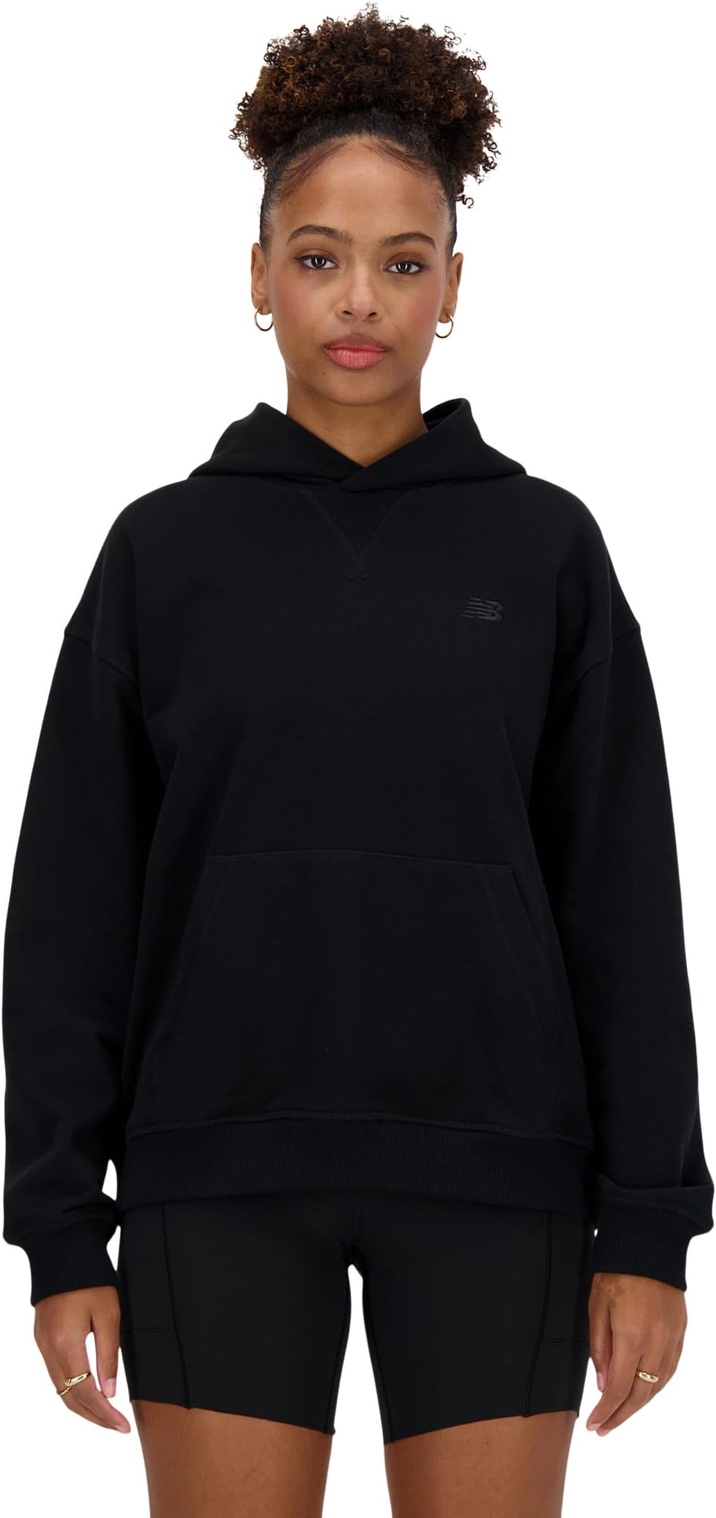 

Худи New Balance Athletics French Terry Hoodie, черный