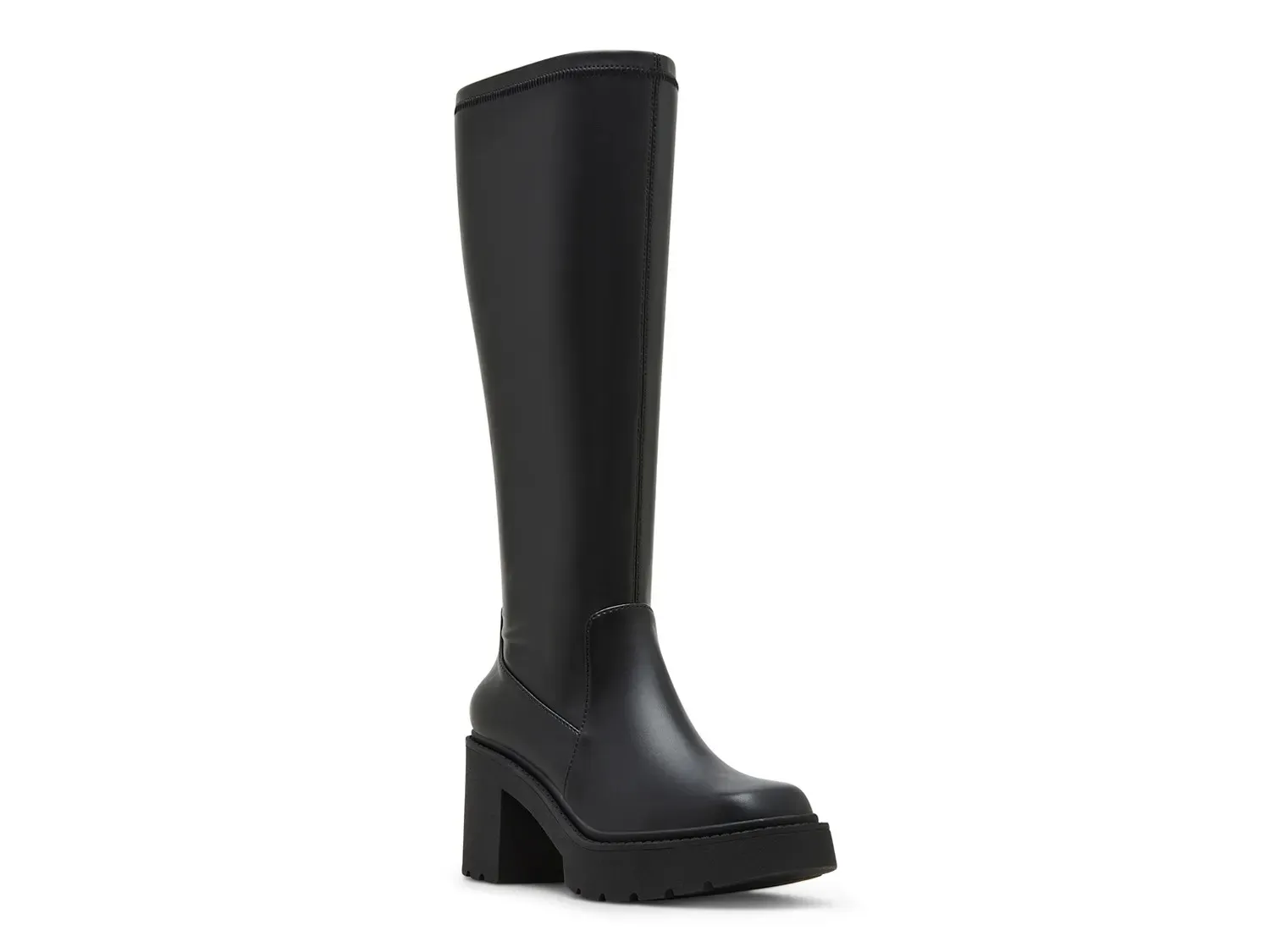

Ботинки Madden Girl Pax Wide Calf Platform, черные