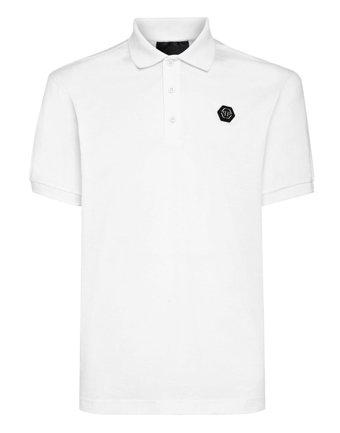 

Рубашка-поло Slim Fit SS Philipp Plein, белый