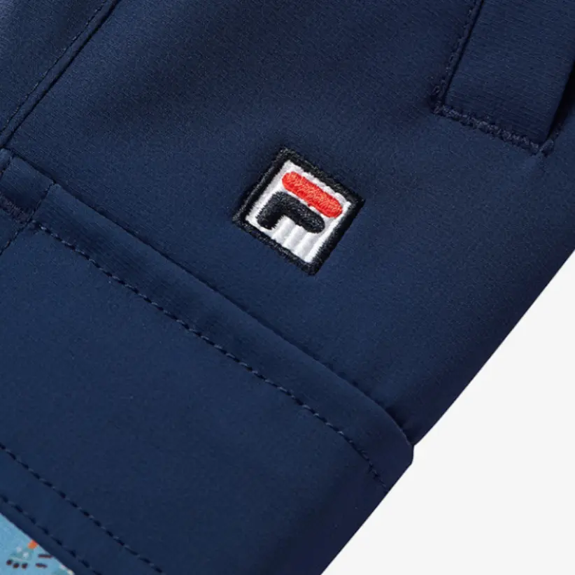 FILA KIDS Детские вязаные спортивные штаны для детей 3-7 лет Navy Blue Border — фото 4