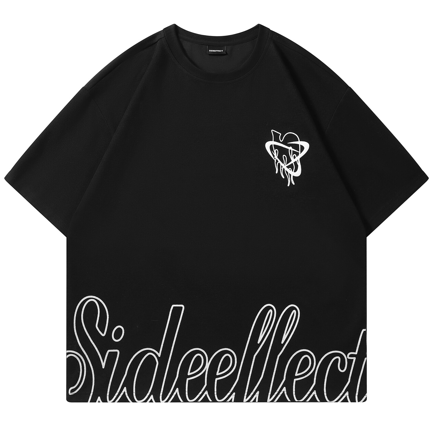 

Sideeffect Футболка унисекс, Черный (в комплекте шорты)