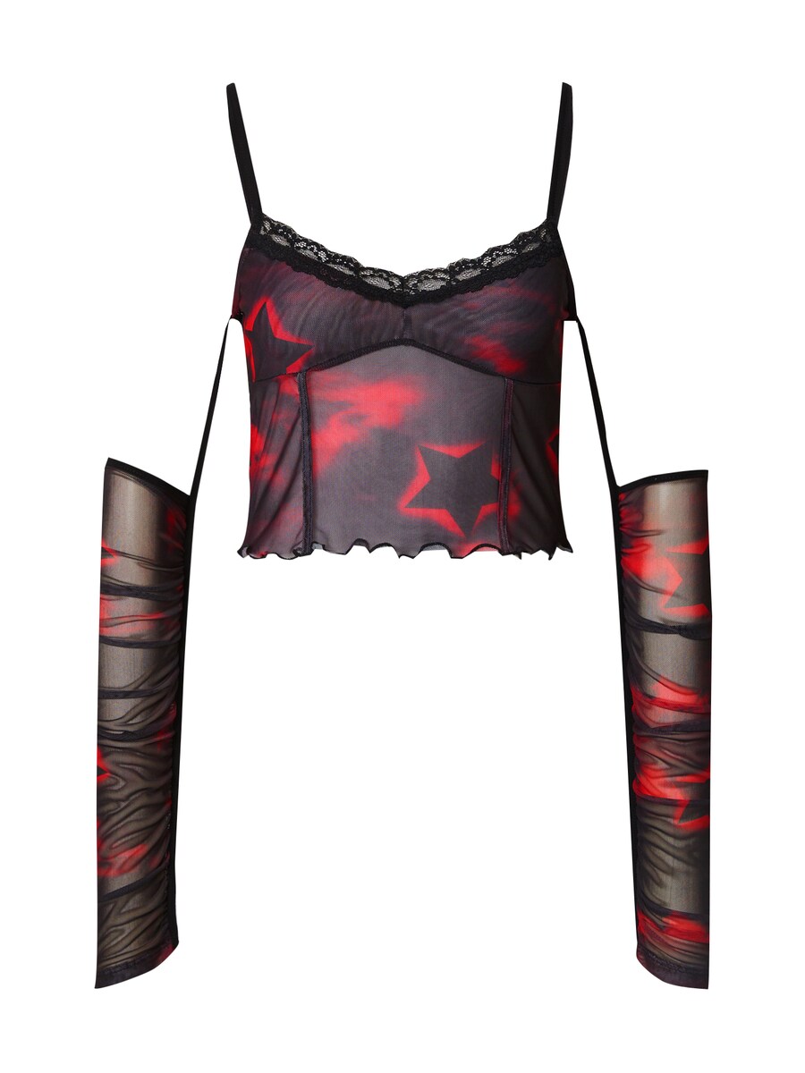 

Кружевной топ SHYX Top, цвет red/black