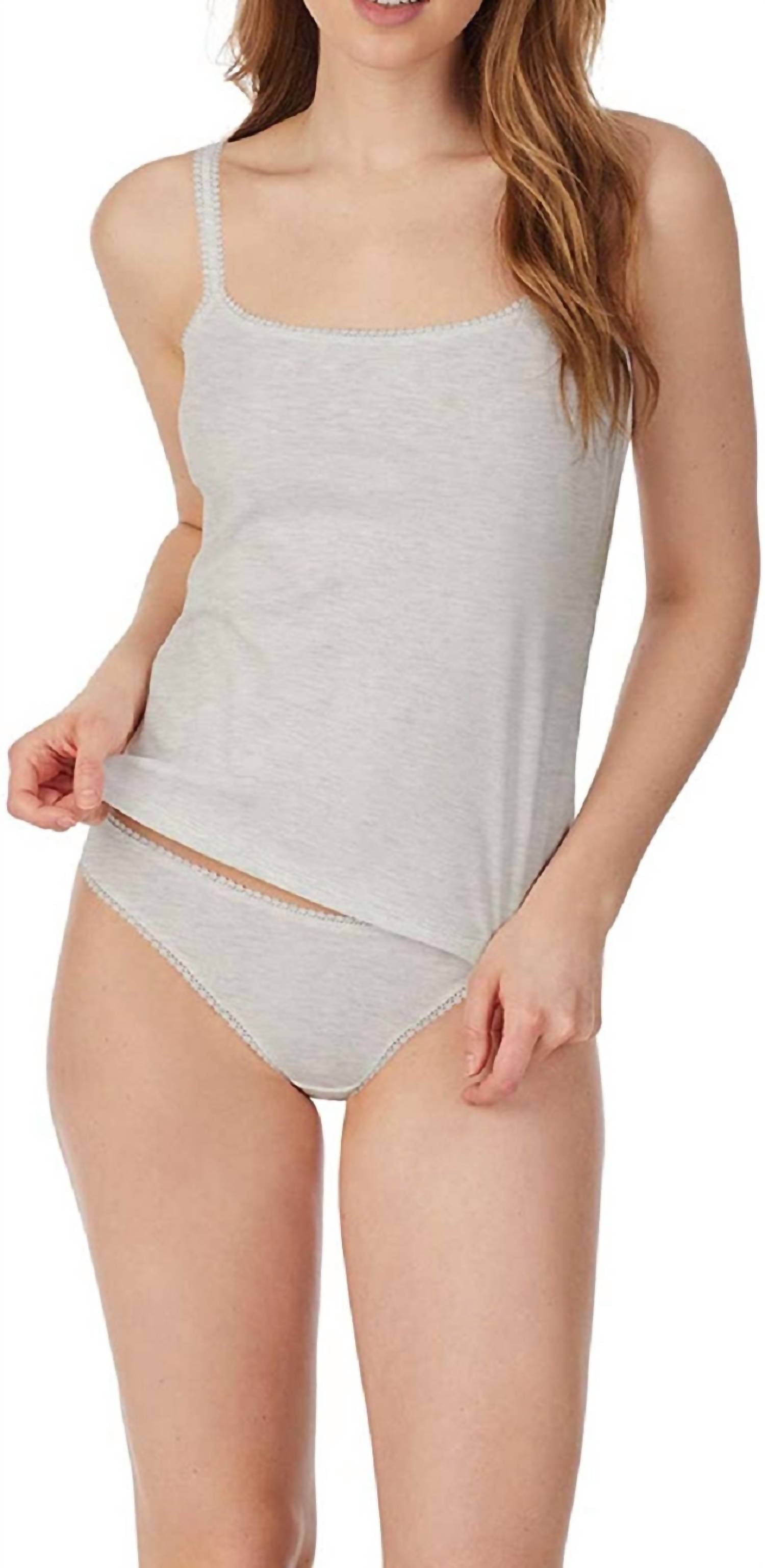 

Топ из хлопка Cabana в цвете Heather Grey On Gossamer
