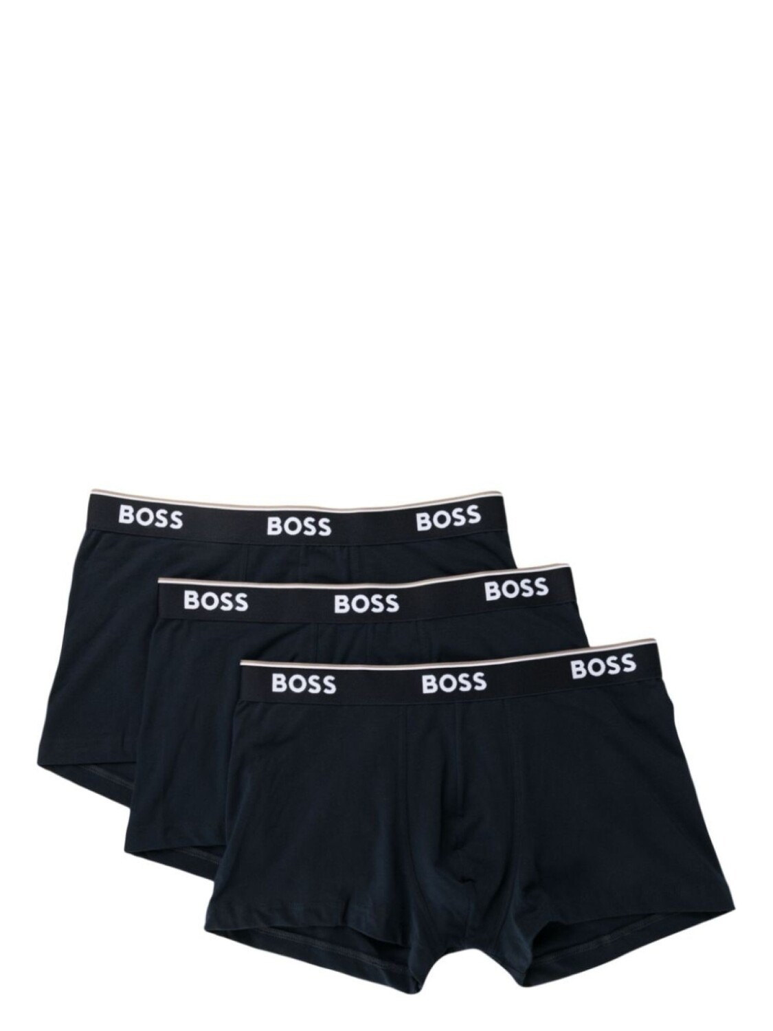 

BOSS комплект из трех боксеров с логотипом, синий