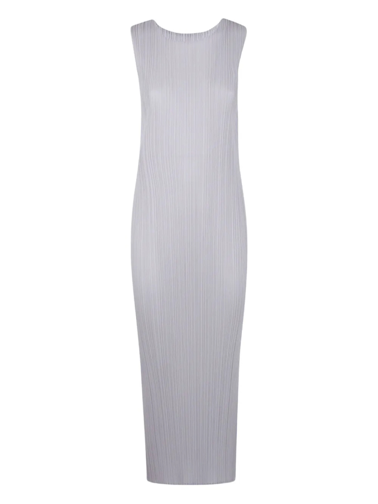 

Платье миди с эффектом плиссе Pleats Please Issey Miyake, серый