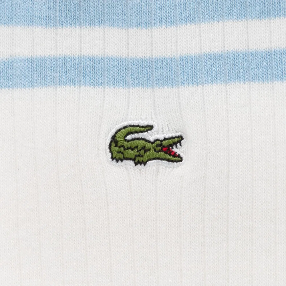 Носки мужские Lacoste средней длины с цветными блоками, хлопок — фото 2
