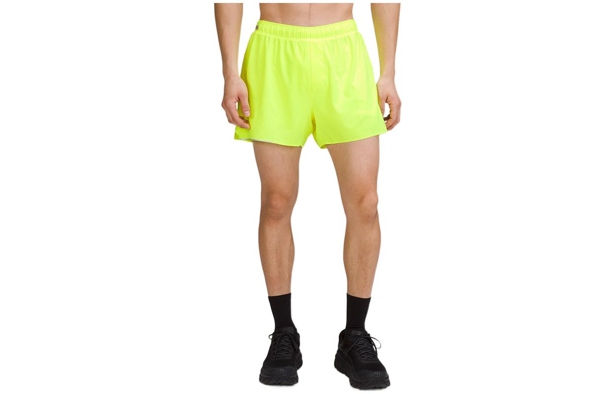 

Мужские повседневные шорты Surge Lululemon, Neon Yellow/HIYE