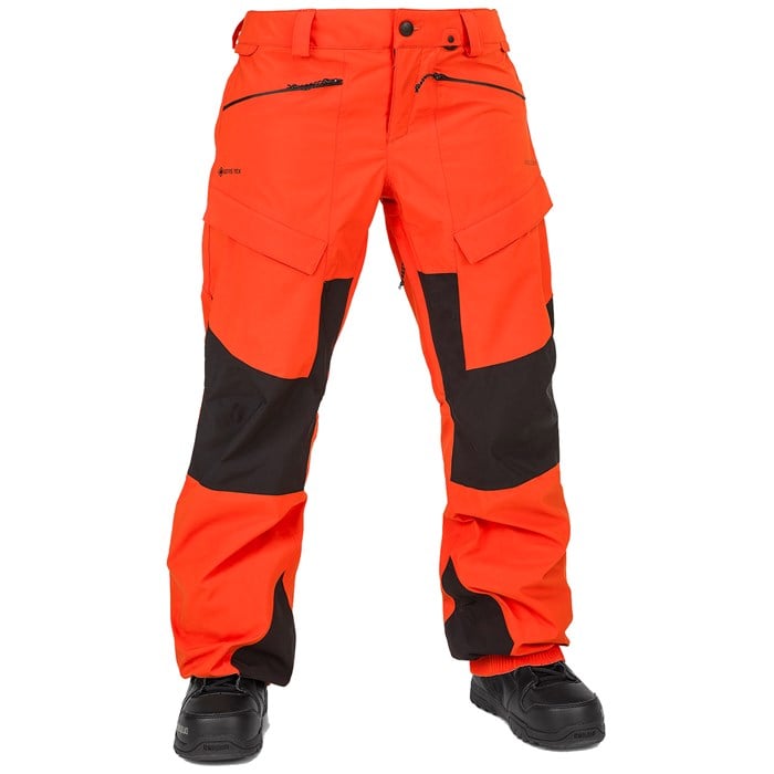 

V.Co в эластичных брюках Gore-Tex - женские Volcom, Orange Shock