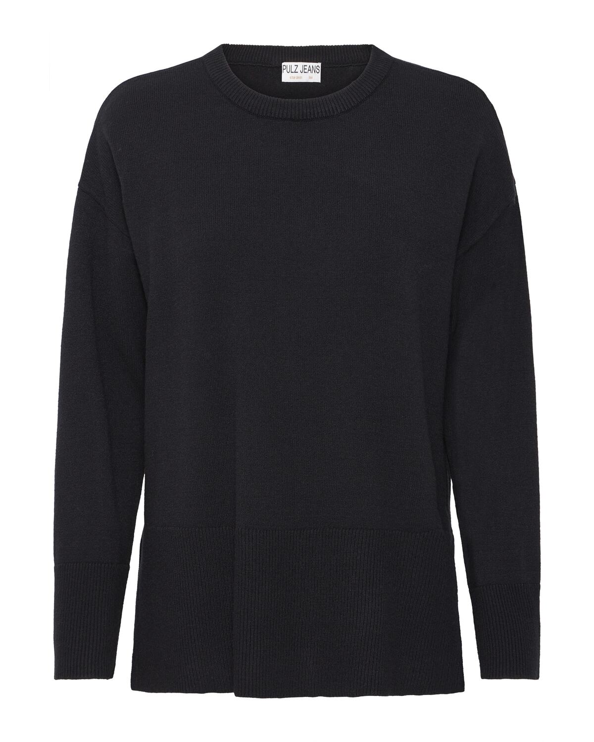 

Pulz Свитер 'PZSTEFFI' в черном цвете