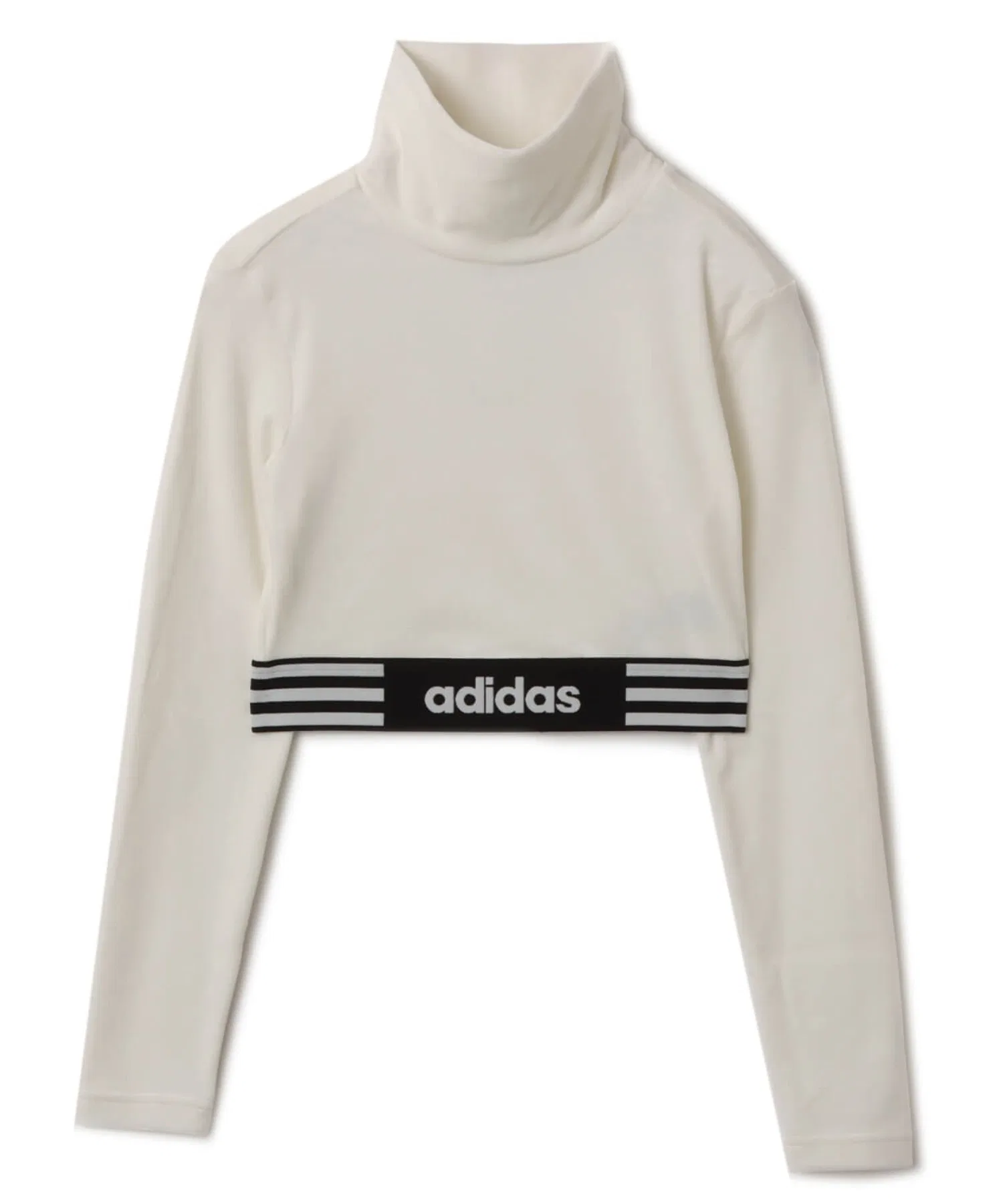 Женская футболка adidas с длинным рукавом и бархатным эффектом