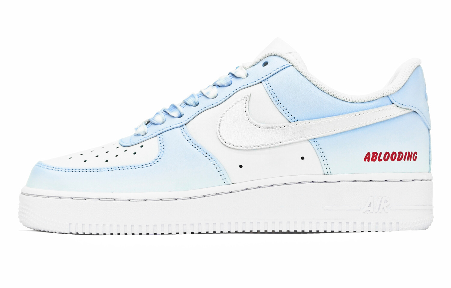 

Кроссовки Nike Air Force 1 Skateboard Shoes Women's Low-Top Blue White