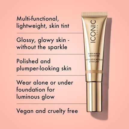 Radiance Booster Sheer Tinted Primer с эффектом карамельного сияния Radiant Glow Iconic London — фото 2