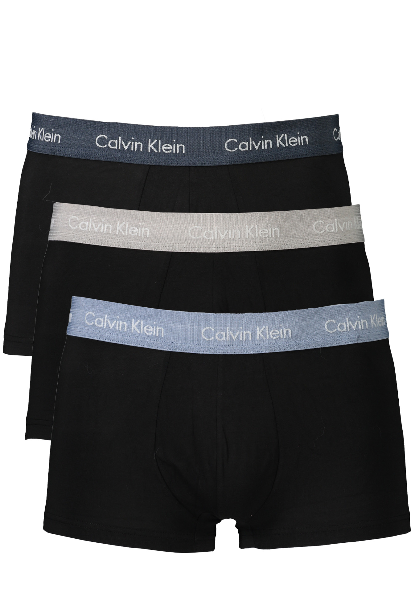 

Мужские боксеры Calvin Klein с эластичным поясом и логотипом 3 шт, черный