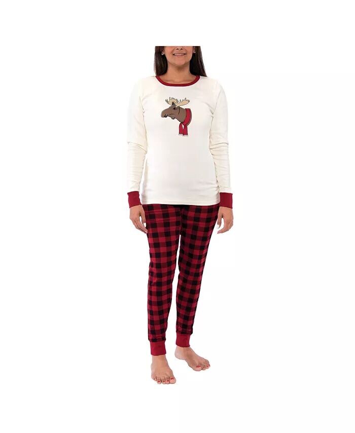 

Женская праздничная пижама, Рождественская елка Touched By Nature, красный