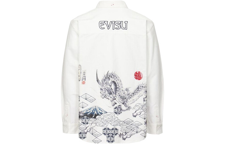 

Мужская рубашка EVISU, Белый