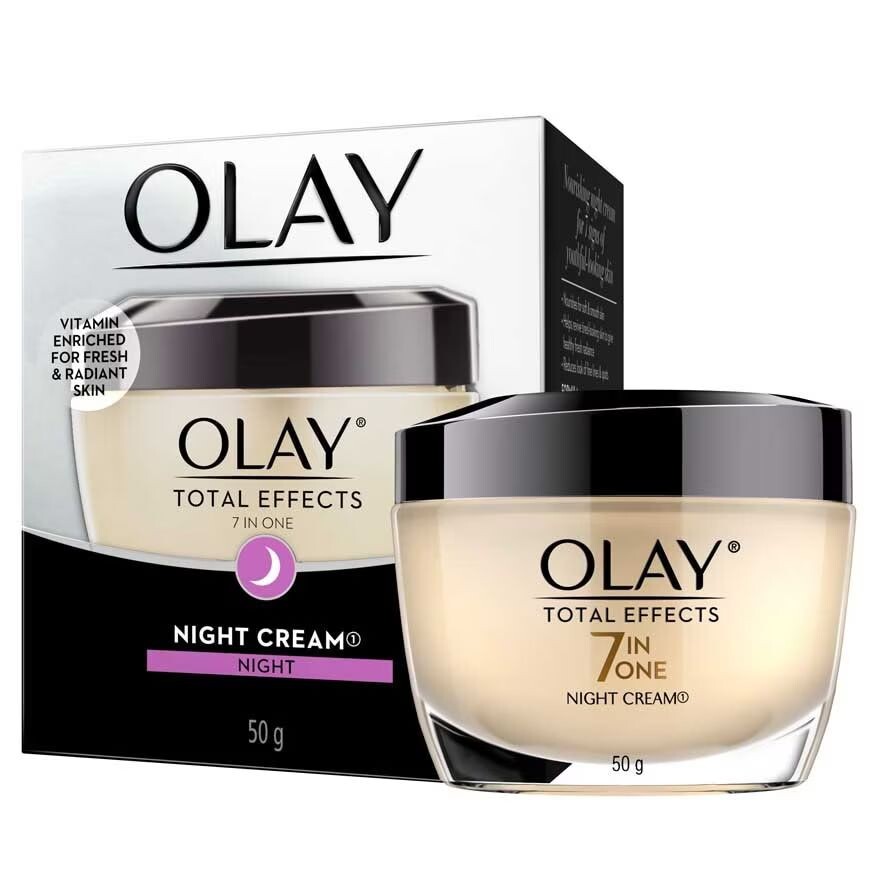 

Olay Ночной крем Total Effects 7в1 50 г, White