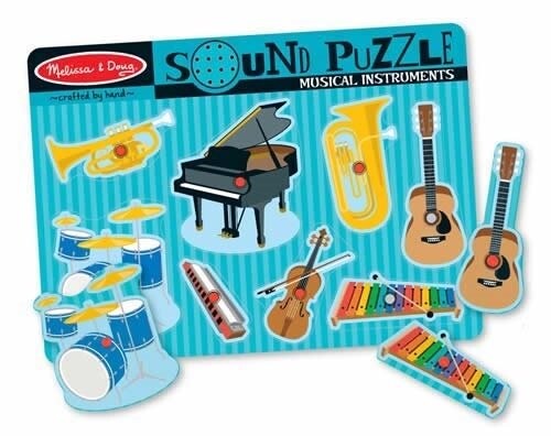 

Melissa & Doug, пазл «Музыкальные инструменты»