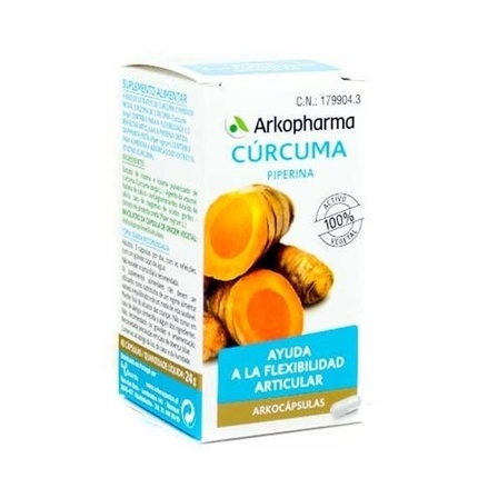 

Куркума органическая 40 капсул Arkopharma