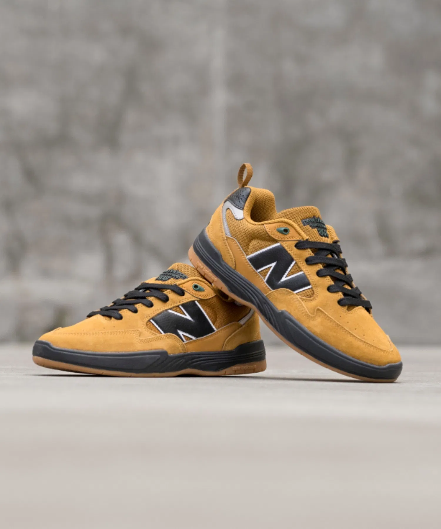 Мужские кроссовки New Balance Numeric Tiago Lemos 808 Lite коричневые