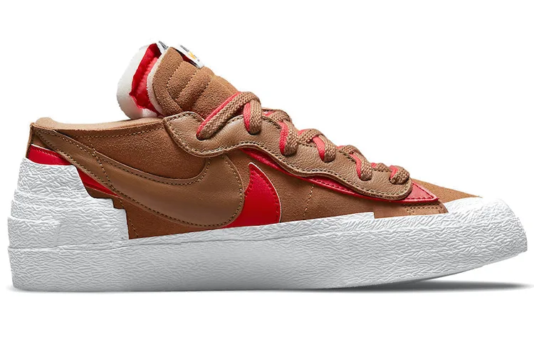 Nike Кроссовки X Sacai Blazer Low 'British Tan' — фото 3