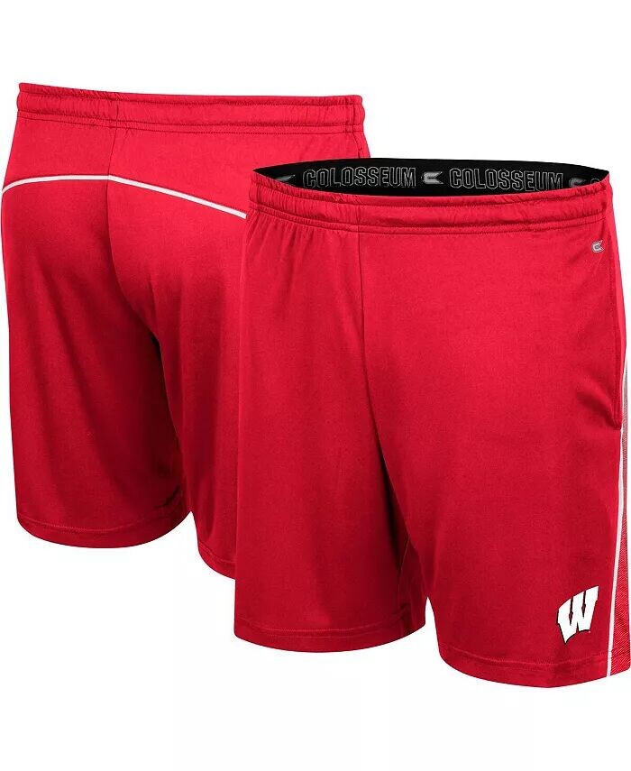 

Мужские шорты Red Wisconsin Badgers Laws of Physics Colosseum, красный