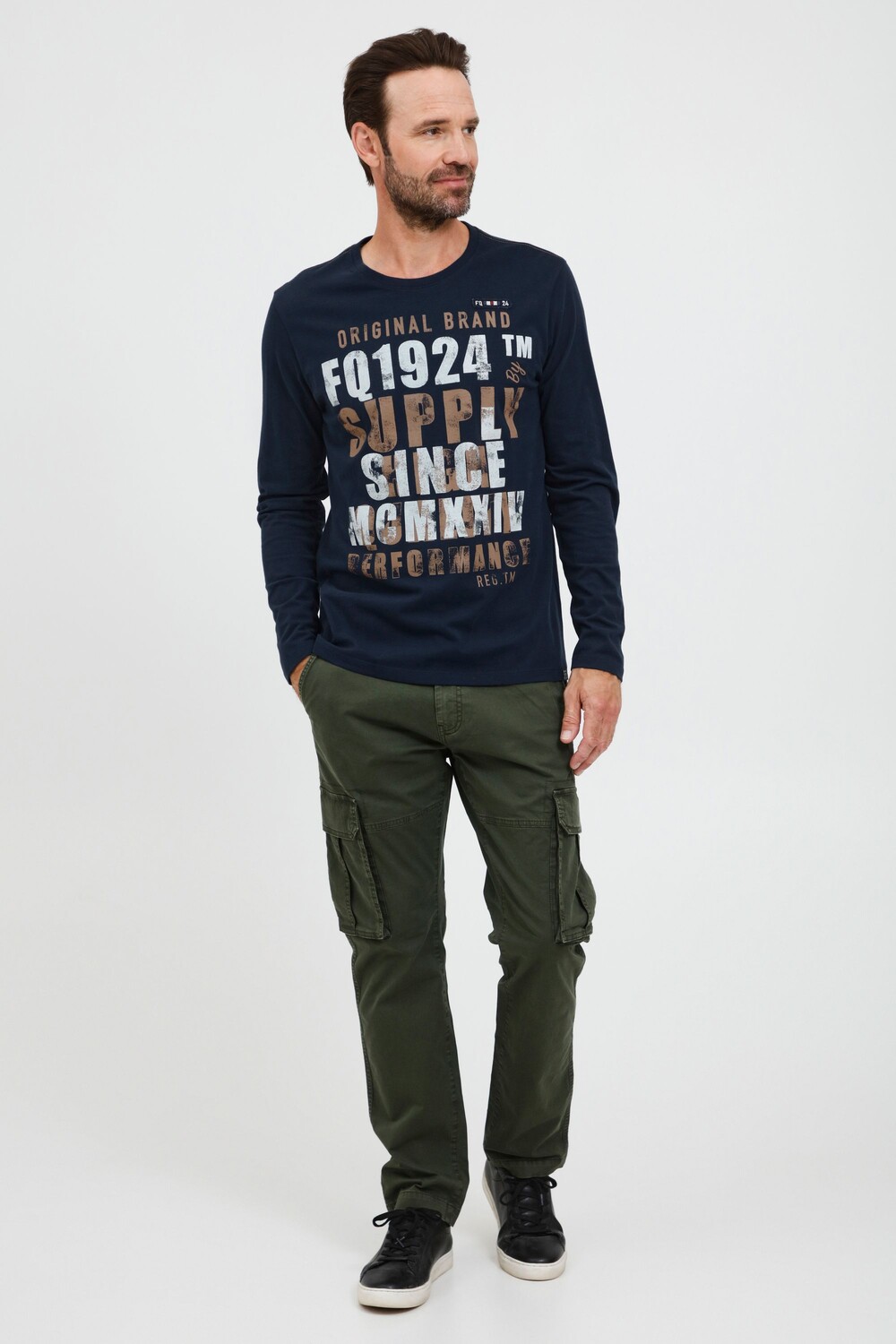 

Лонгслив FQ1924 Langarmshirt, синий