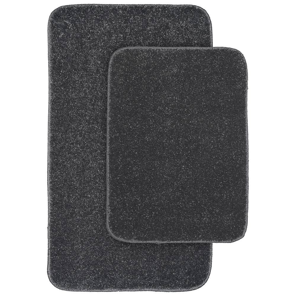 

Коврик-гирлянда Gramercy, набор ковриков для ванной из 2 предметов Garland Rug, цвет Cinder Gray