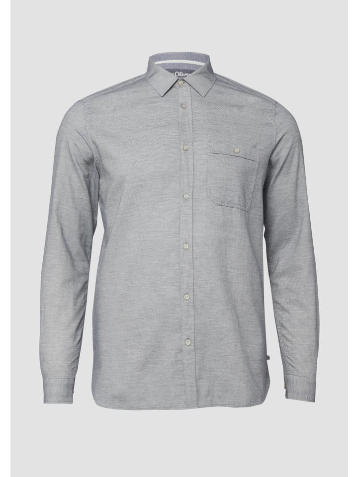 

s.Oliver Рубашка 59G2_серый