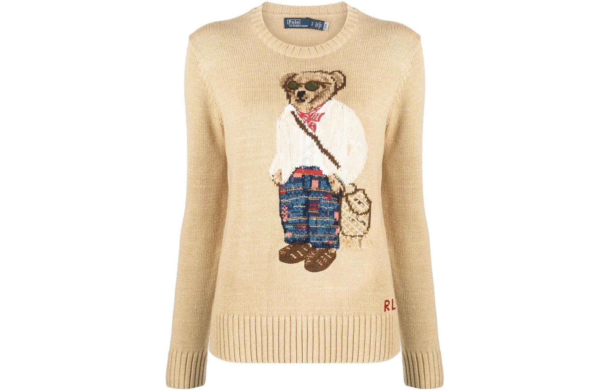 

Свитер женский бежевый Polo Ralph Lauren