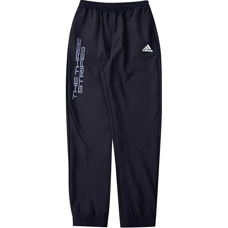 Adidas Черные вязаные спортивные штаны для подростков — фото 3