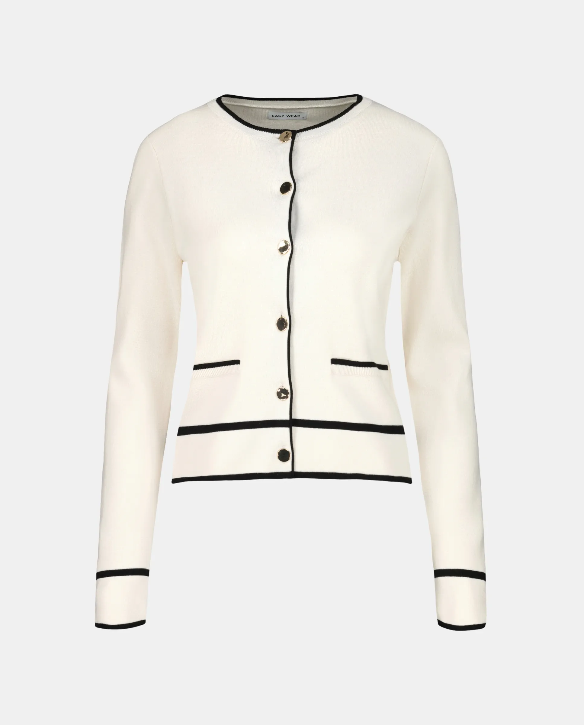 

Женская вязаная куртка с металлической застежкой на пуговицах Easy Wear, песочный, Бежевый, Женская вязаная куртка с металлической застежкой на пуговицах Easy Wear, песочный