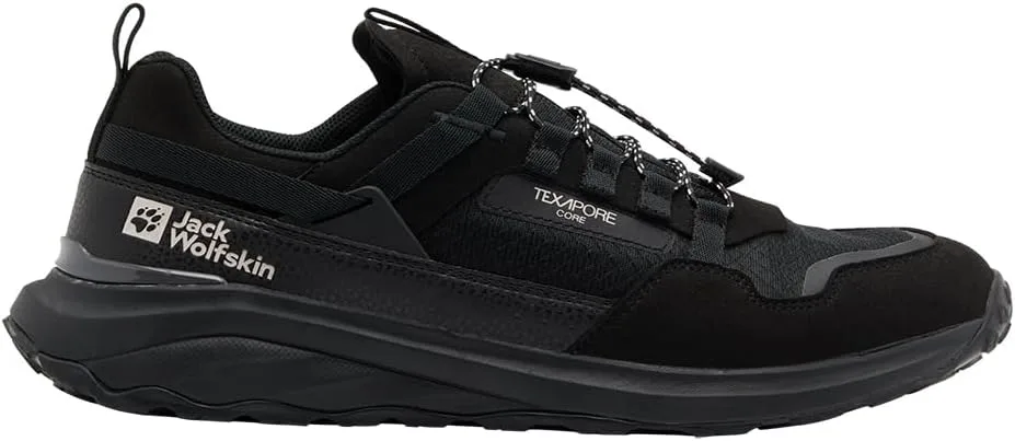 Мужские кроссовки для ходьбы Jack Wolfskin Dromoventure Athletic Texapore Low M, черный