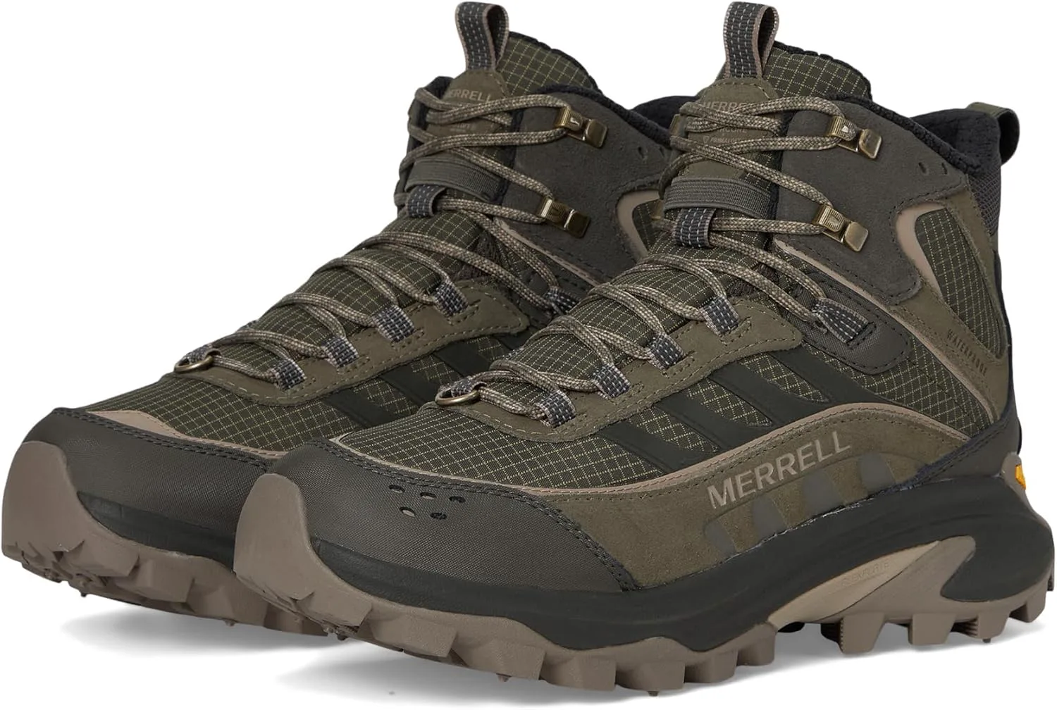 

Мужские ботинки Merrell Moab Speed 2 Thermo Mid водонепроницаемые, оливковый