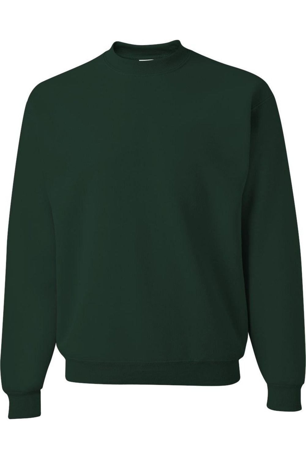 

Толстовка с круглым вырезом JERZEES NuBlend, цвет forest green