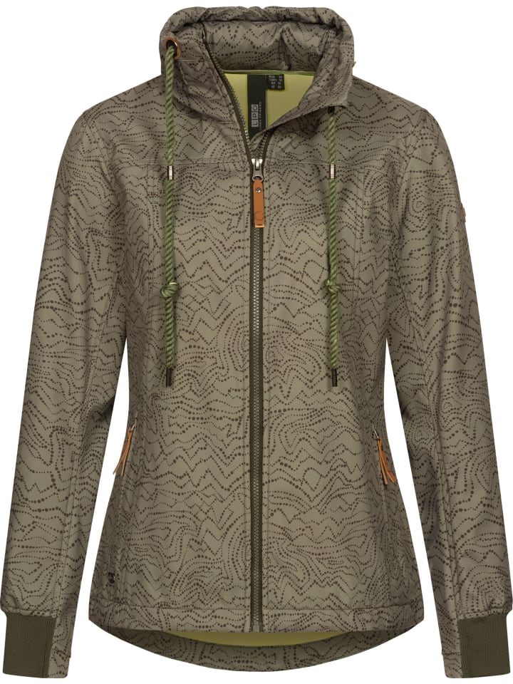 

Куртка софтшелл DEPROC Active Softshelljacke SHELBY PEAK IV, зеленый